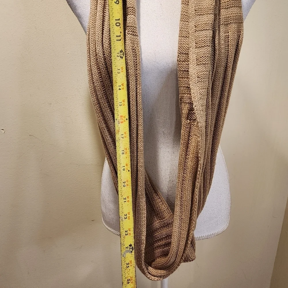 WHBM tan scarf